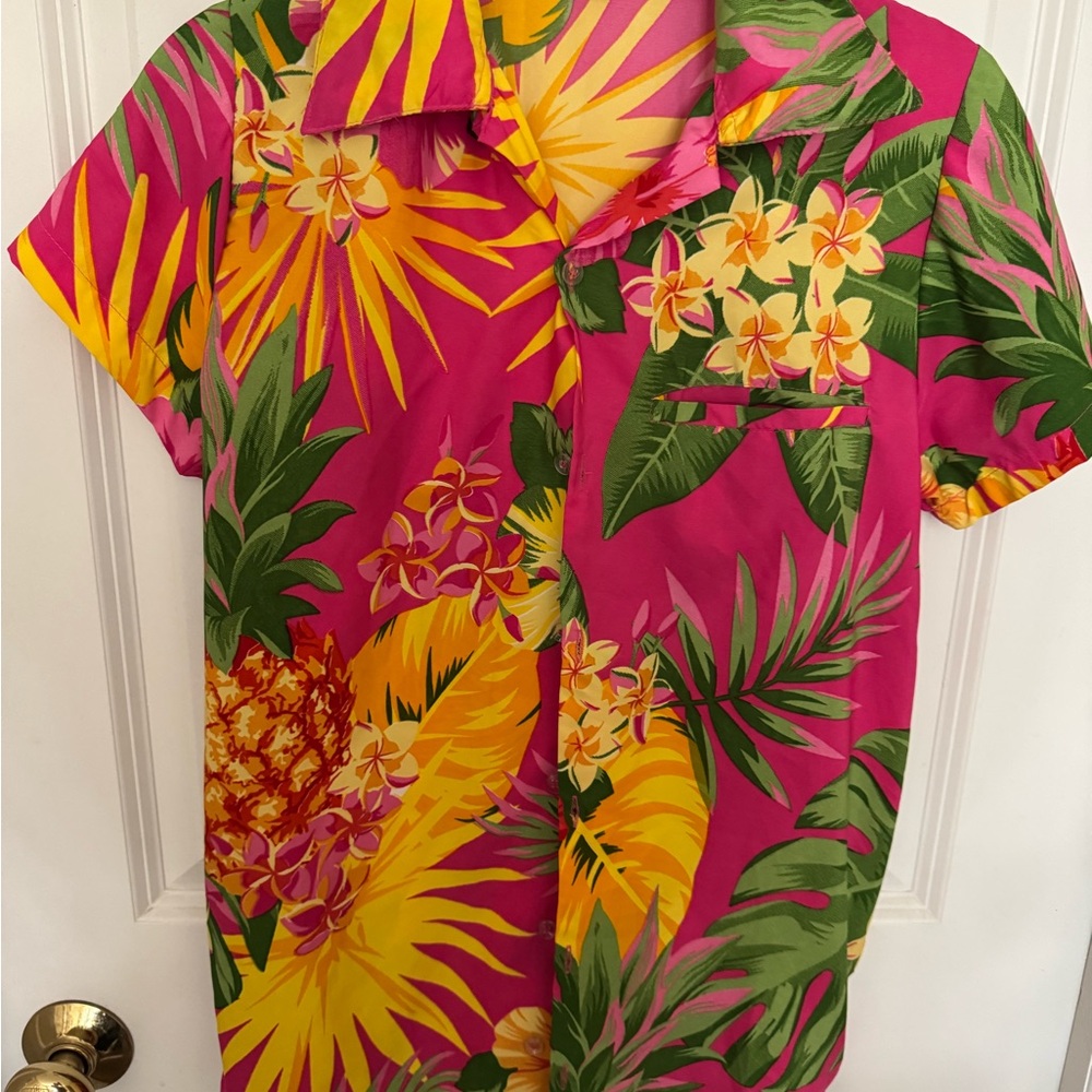 Tropical Floral Men's Shirt